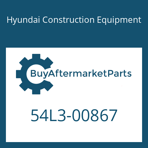 Hyundai Construction Equipment 54L3-00867 - FRAME ASSY-REAR