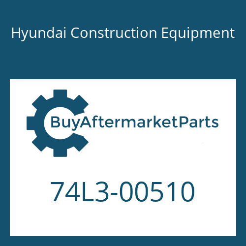 Hyundai Construction Equipment 74L3-00510 - SHEET-ASPHALT