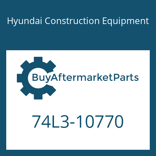 Hyundai Construction Equipment 74L3-10770 - FRAME-DOOR
