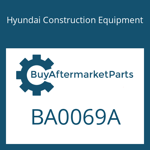 Hyundai Construction Equipment BA0069A - Seal Kit