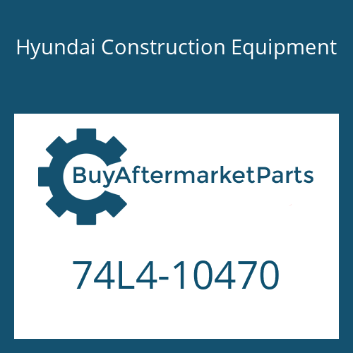 Hyundai Construction Equipment 74L4-10470 - BAR