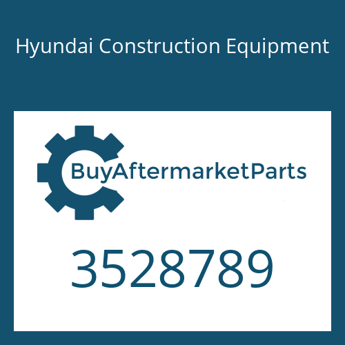 Hyundai Construction Equipment 3528789 - TURBOCHARGER