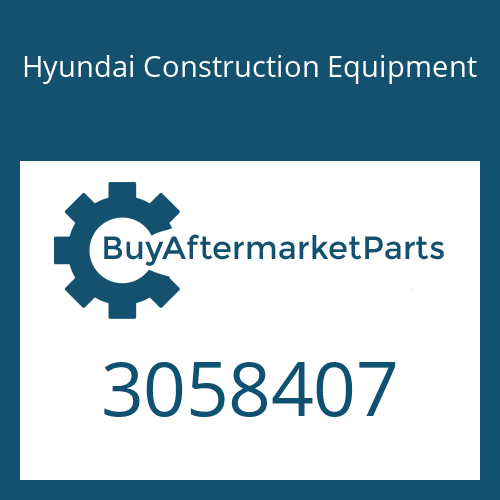 Hyundai Construction Equipment 3058407 - PLATE-NAME
