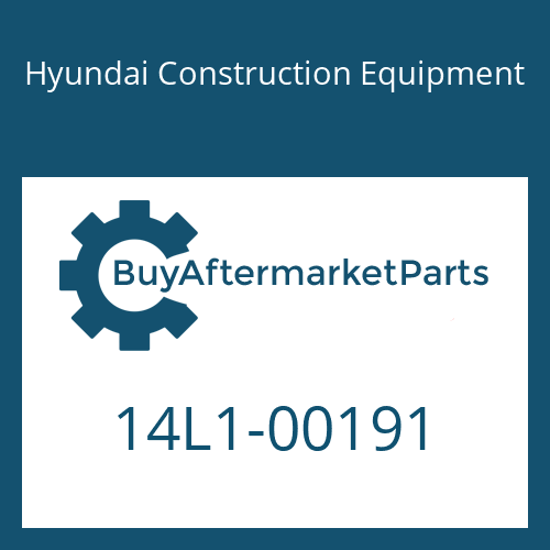 Hyundai Construction Equipment 14L1-00191 - PLATE-SCREEN