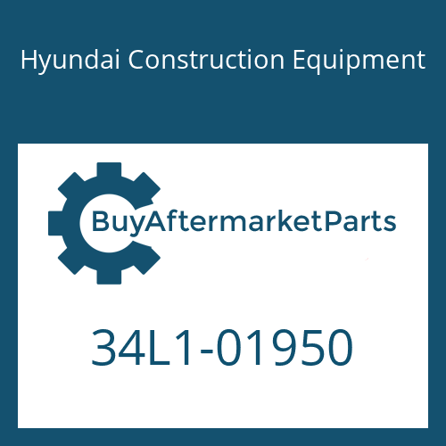 Hyundai Construction Equipment 34L1-01950 - BLOCK