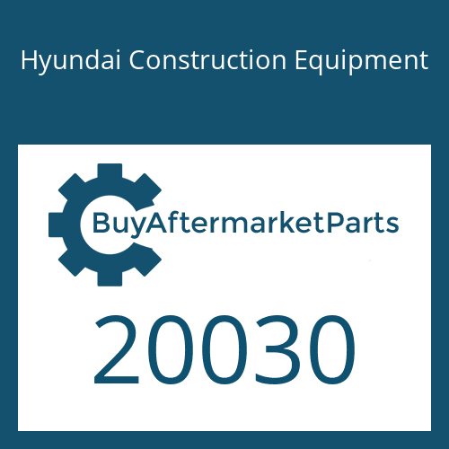 Hyundai Construction Equipment 20030 - O-Ring