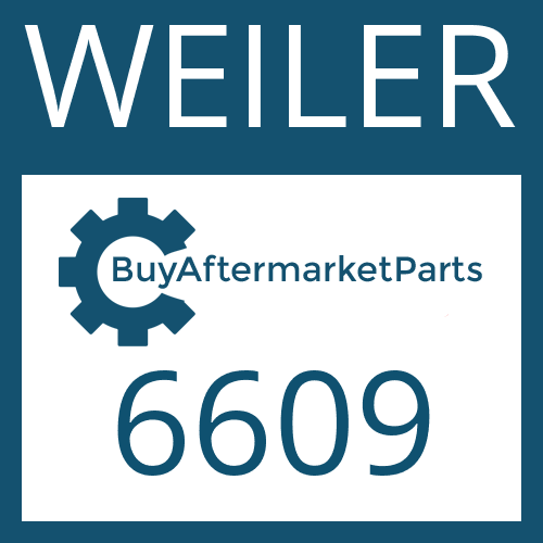 WEILER 6609 - SEAL - O-RING