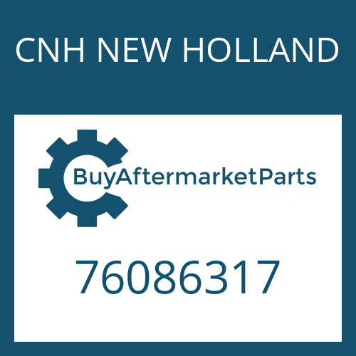 CNH NEW HOLLAND 76086317 - PLUG