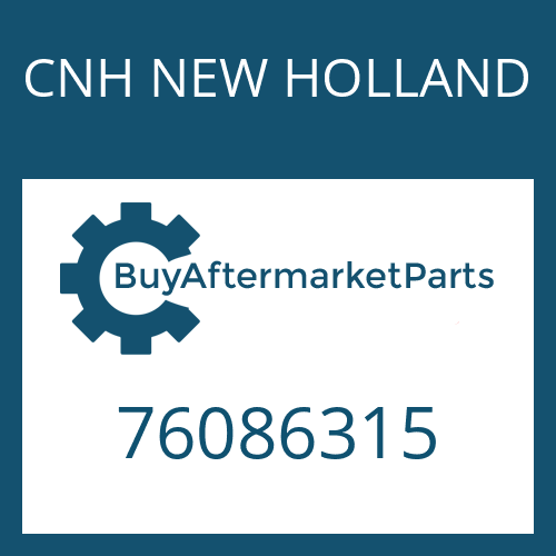 CNH NEW HOLLAND 76086315 - PLUG
