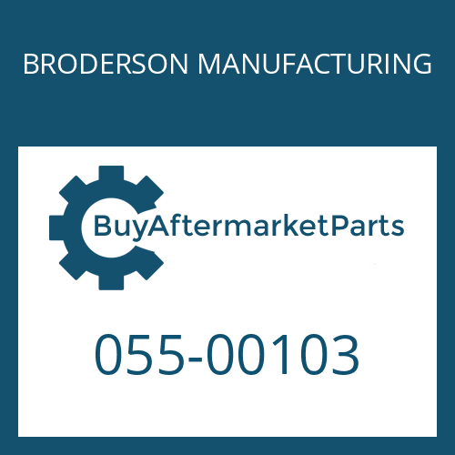 BRODERSON MANUFACTURING 055-00103 - SNAP RING