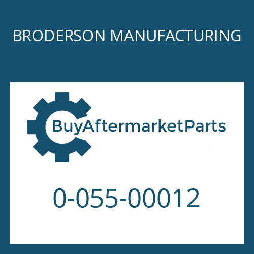 0-055-00012 BRODERSON MANUFACTURING CIRCLIP