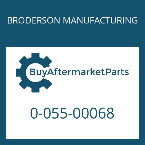 BRODERSON MANUFACTURING 0-055-00068 - STEERING CASE