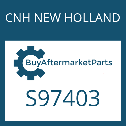 CNH NEW HOLLAND S97403 - GASKET