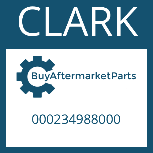 CLARK 000234988000 - RETAINER-SPRING (OBS)