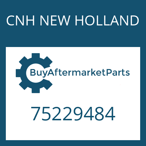 CNH NEW HOLLAND 75229484 - SEAL