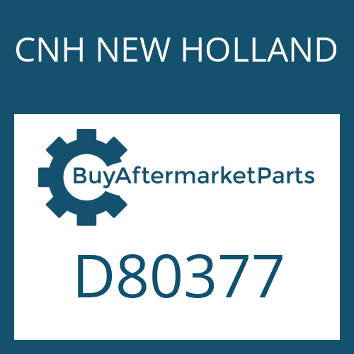 CNH NEW HOLLAND D80377 - O RING