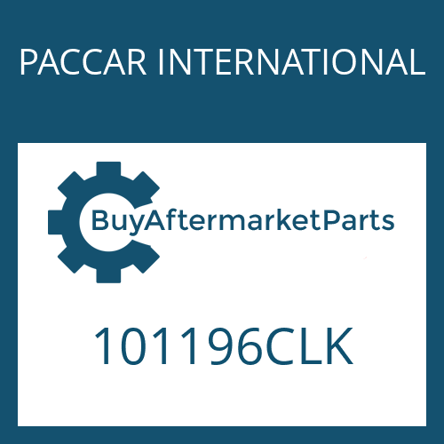 PACCAR INTERNATIONAL 101196CLK - BOLT