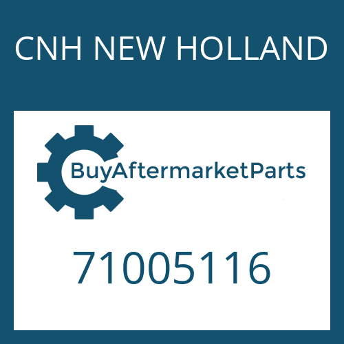 CNH NEW HOLLAND 71005116 - FLANGE