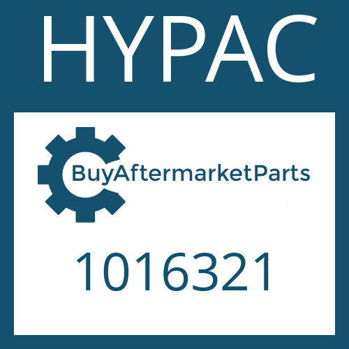 HYPAC 1016321 - PLATE