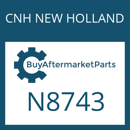CNH NEW HOLLAND N8743 - WASHER