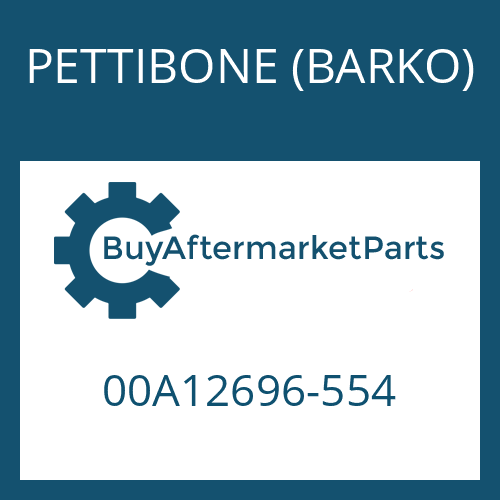 PETTIBONE (BARKO) 00A12696-554 - GEAR + CLUTCH HUB
