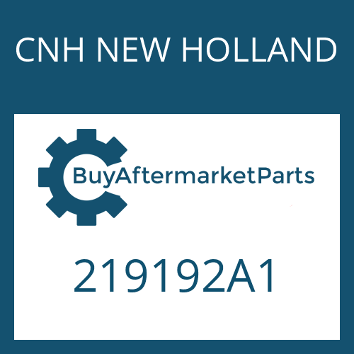 CNH NEW HOLLAND 219192A1 - O RING