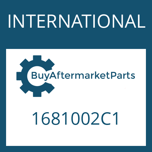 INTERNATIONAL 1681002C1 - BOLT