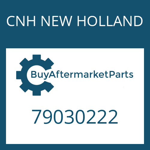 CNH NEW HOLLAND 79030222 - OIL SEAL