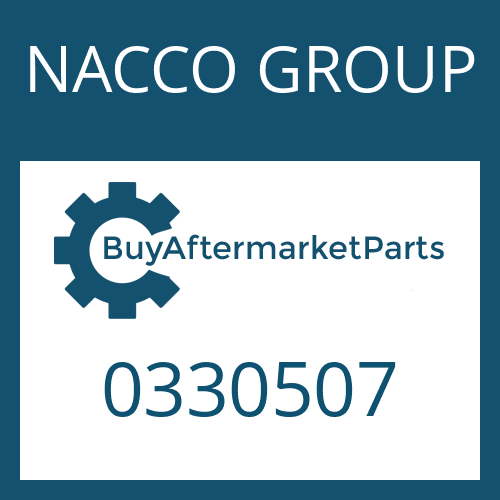 NACCO GROUP 0330507 - GASKET
