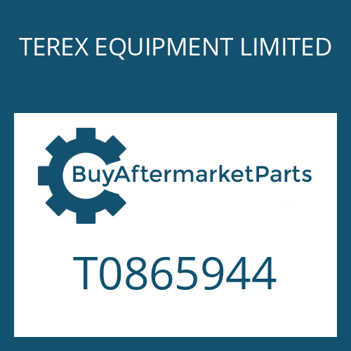 TEREX EQUIPMENT LIMITED T0865944 - SNAP RING