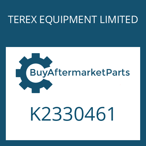 TEREX EQUIPMENT LIMITED K2330461 - O RING