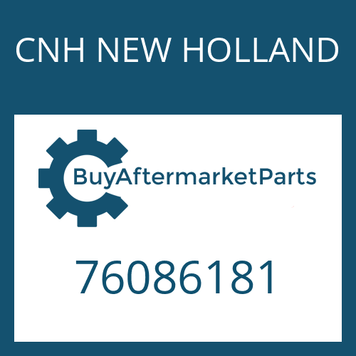 CNH NEW HOLLAND 76086181 - PLUG
