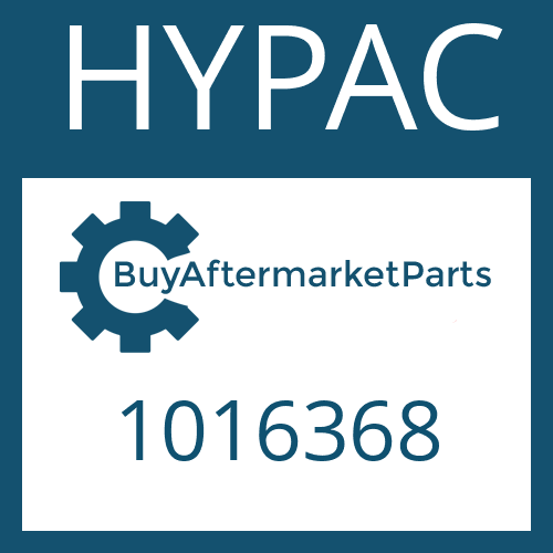 1016368 HYPAC CLUTCH COVER PLATE (REVERSE AND INPUT)