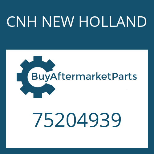 CNH NEW HOLLAND 75204939 - COVER