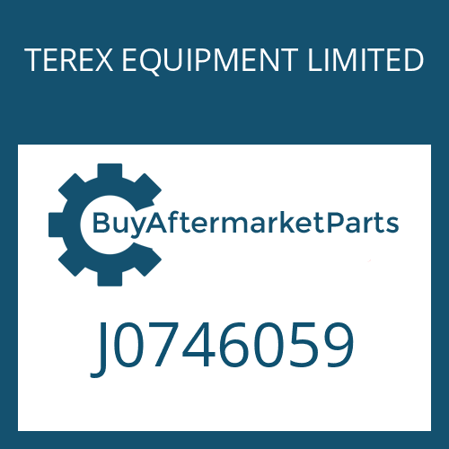 TEREX EQUIPMENT LIMITED J0746059 - OIL SEAL