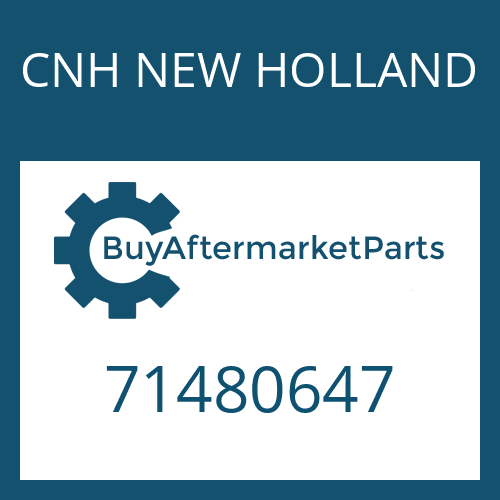 CNH NEW HOLLAND 71480647 - O RING