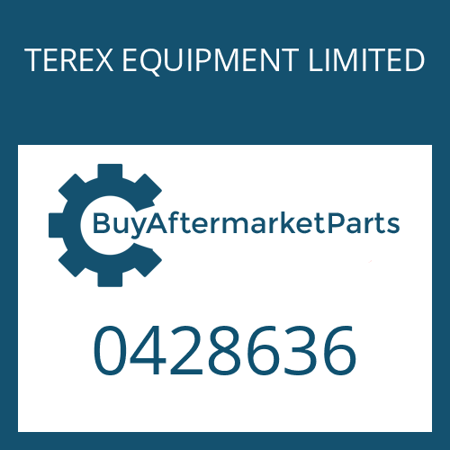 TEREX EQUIPMENT LIMITED 0428636 - WASHER