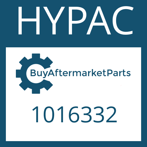 HYPAC 1016332 - PLATE-END