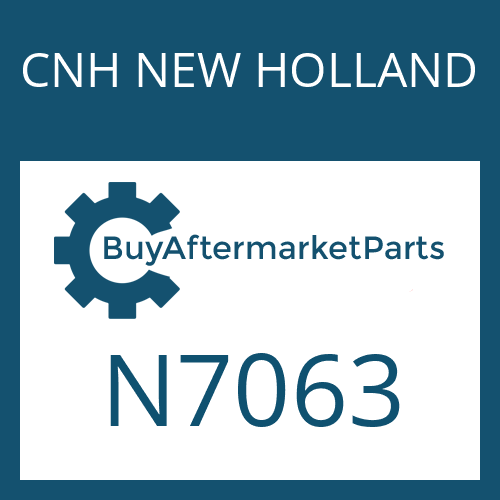 CNH NEW HOLLAND N7063 - PINION + GEAR
