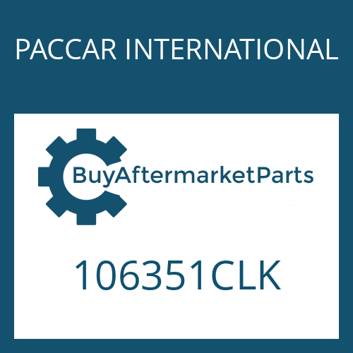PACCAR INTERNATIONAL 106351CLK - ROLLER