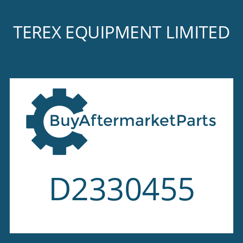 TEREX EQUIPMENT LIMITED D2330455 - RING