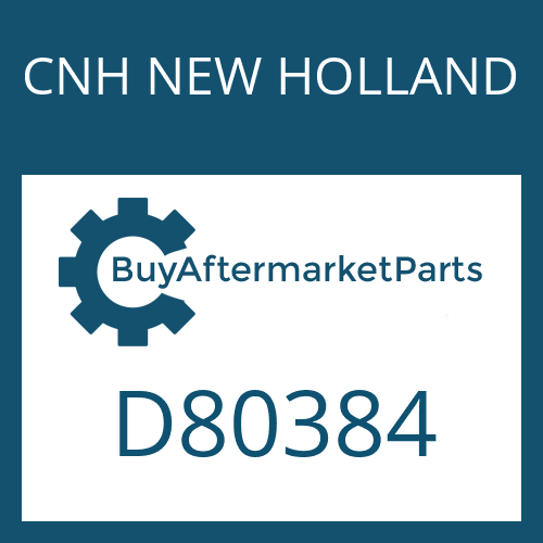 CNH NEW HOLLAND D80384 - CAP SCREW