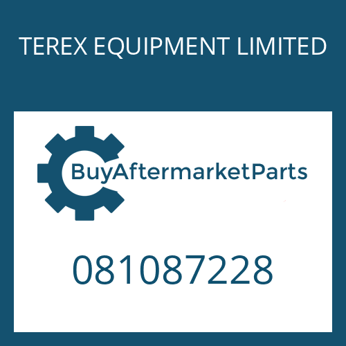 TEREX EQUIPMENT LIMITED 081087228 - SPRING-HELICAL