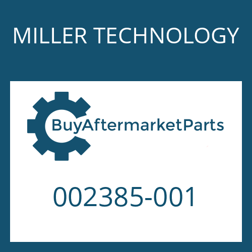 MILLER TECHNOLOGY 002385-001 - CONE