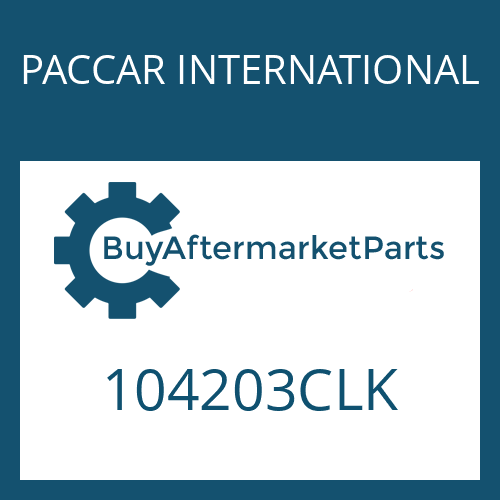 PACCAR INTERNATIONAL 104203CLK - ASSY-BRAKE CHAM