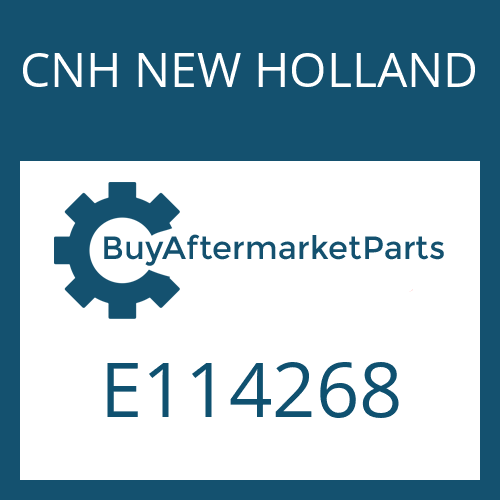 CNH NEW HOLLAND E114268 - WASHER