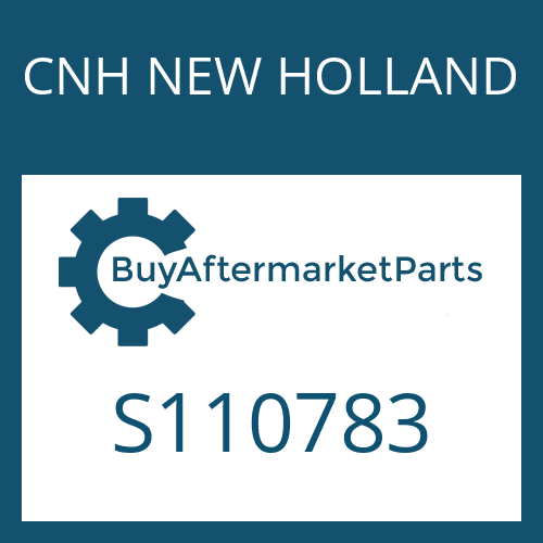 CNH NEW HOLLAND S110783 - GASKET