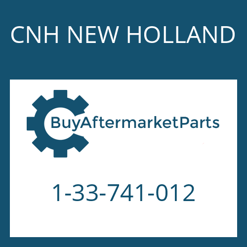 CNH NEW HOLLAND 1-33-741-012 - seal ring