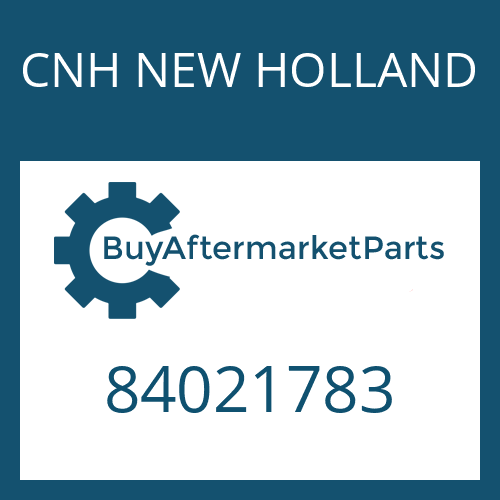 CNH NEW HOLLAND 84021783 - COVER