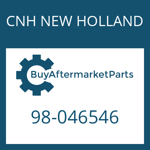 CNH NEW HOLLAND 98-046546 - COVER